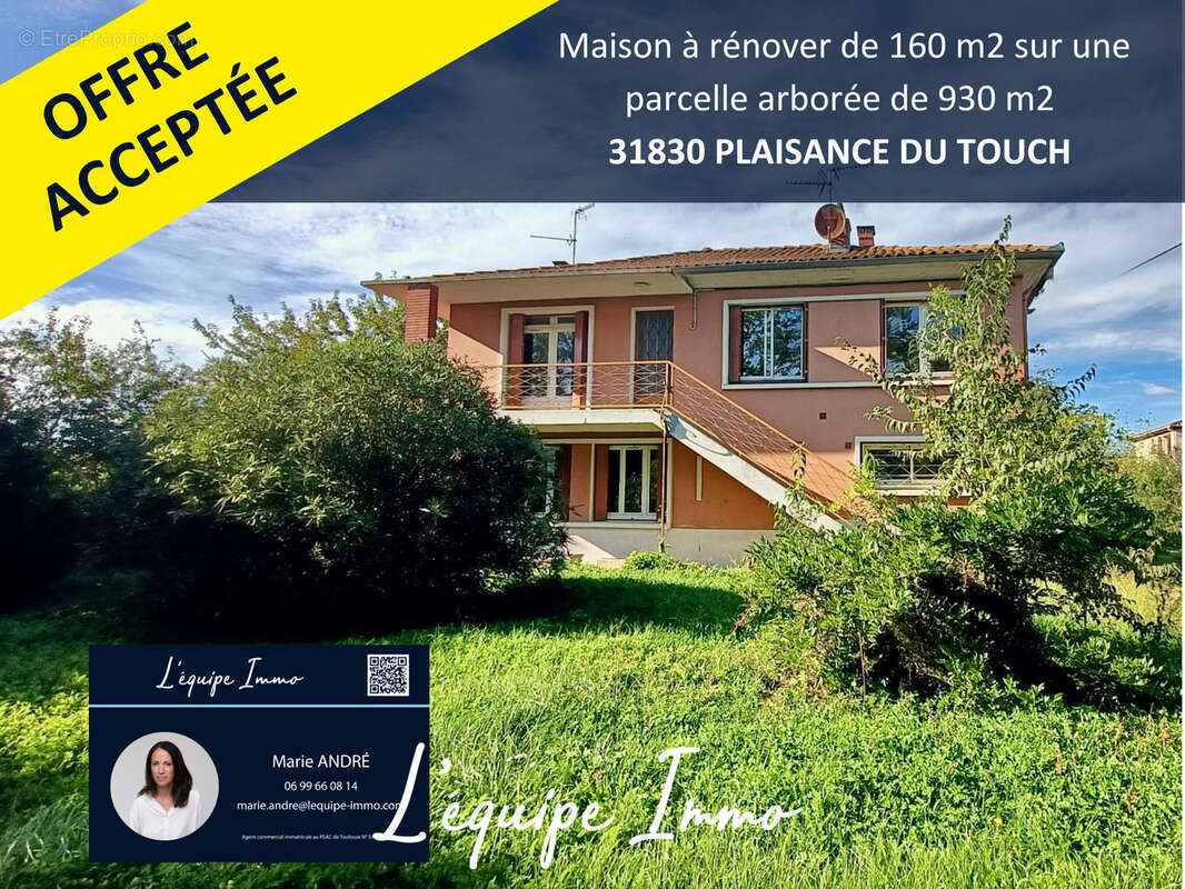 Maison à PLAISANCE-DU-TOUCH