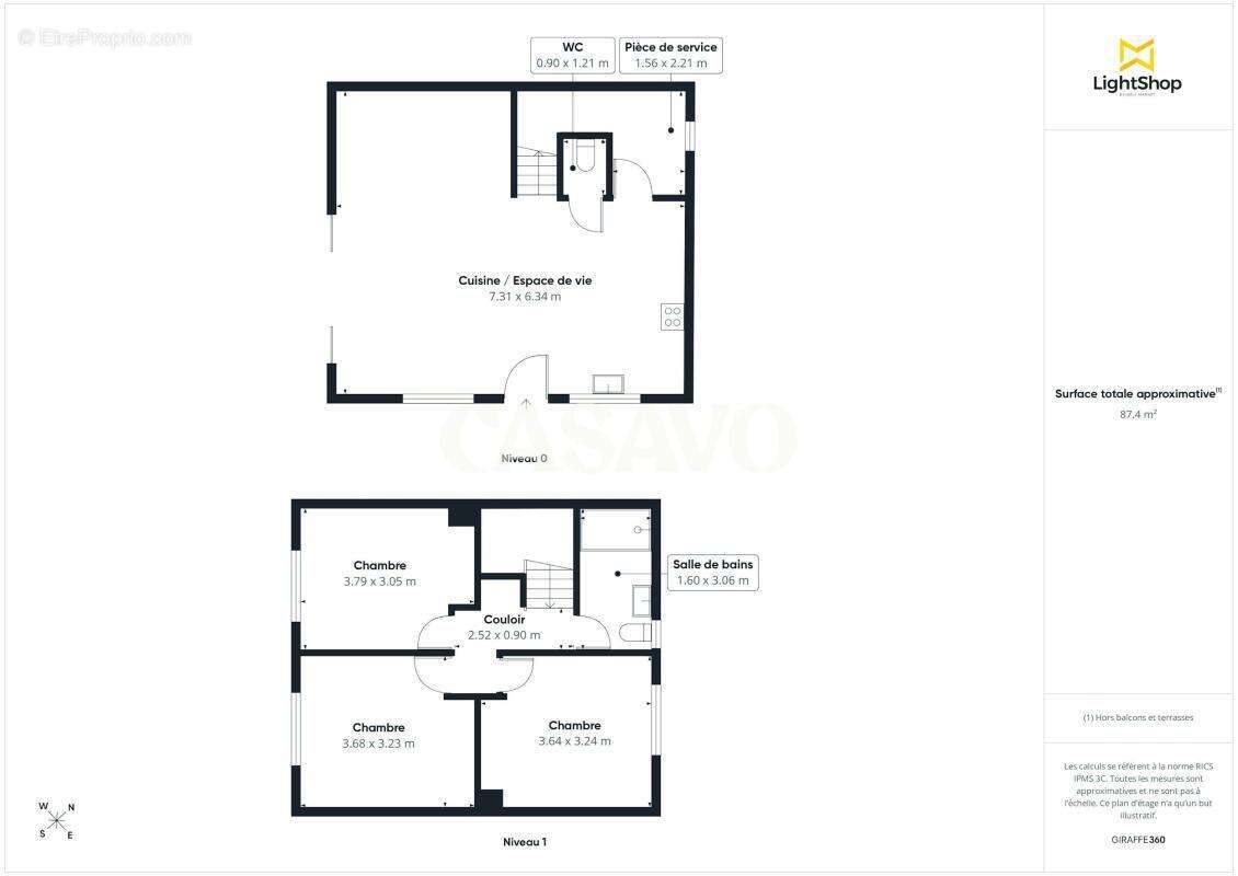 Vente Maison 4 pièces de 87m² - 69800 Saint-Priest - photo 4