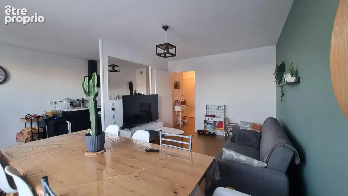 Appartement à vendre 62,66m2  Rouen T3  Dernier étage  Vue exceptionnelle 2 balcons Box et parking - photo 7