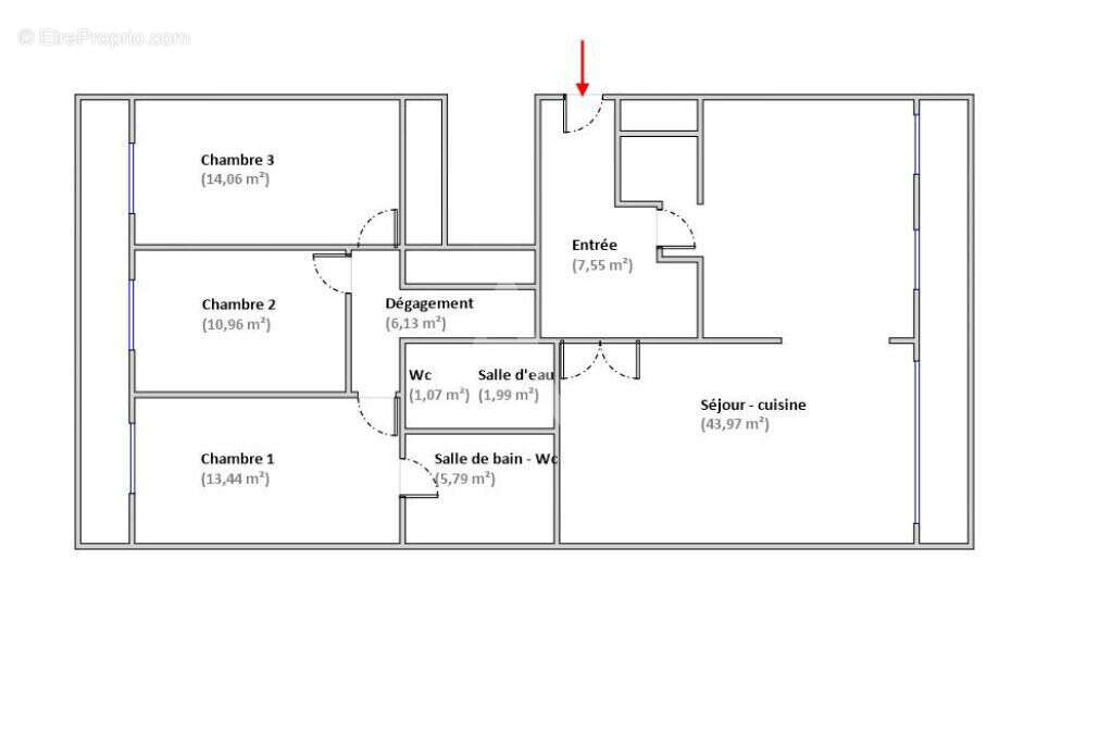 Appartement à BOULOGNE-BILLANCOURT