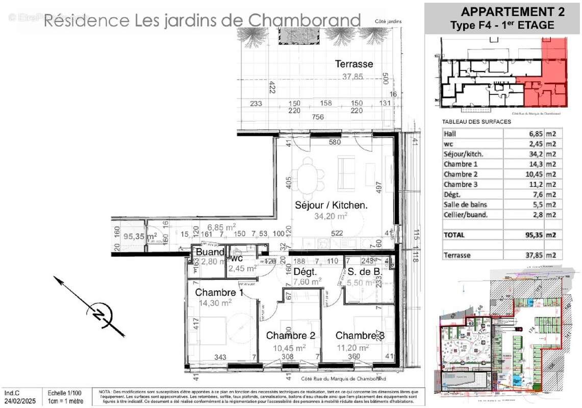 Appartement 95 m² à Sarreguemines  - photo 5