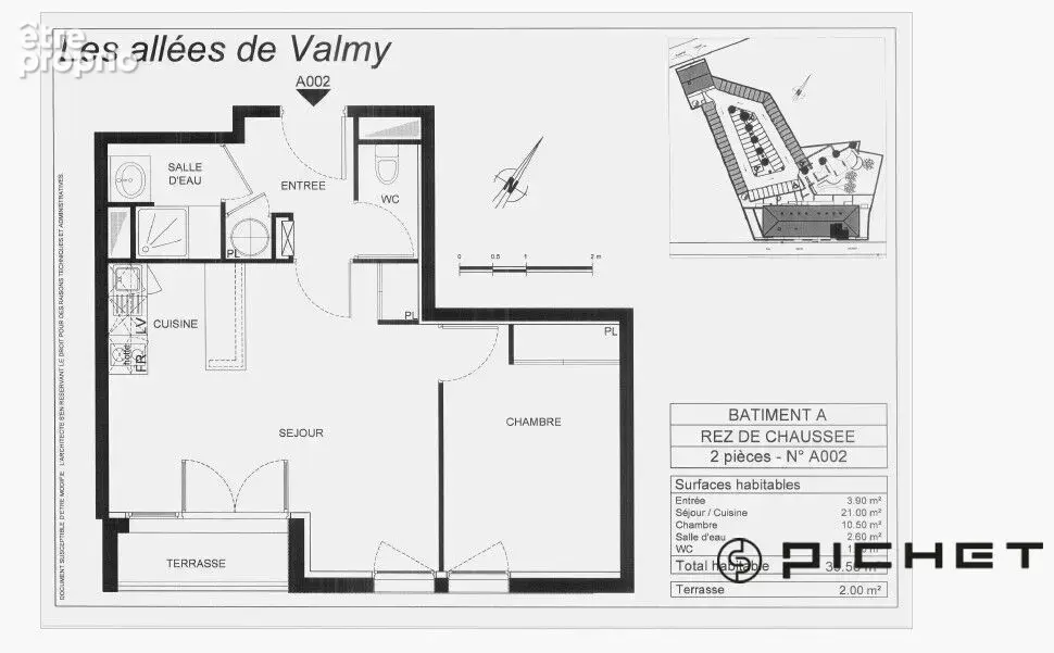 Albi, proche centre, T2 loué  avec faibles charges idéal investissement - photo 4