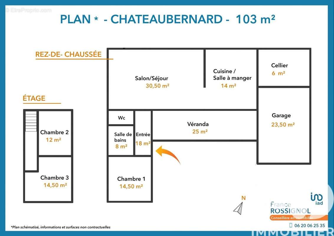 Photo 4 - Maison à CHATEAUBERNARD