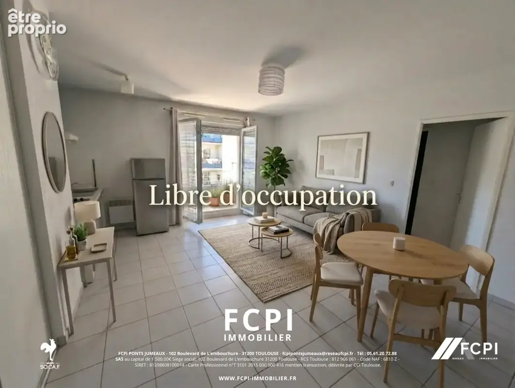 Appartement deux pièces - 41m2 - Toulouse - photo 1