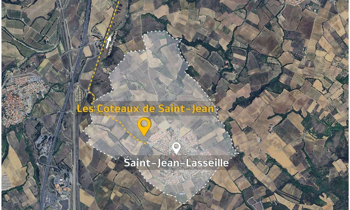 Terrain à SAINT-JEAN-LASSEILLE