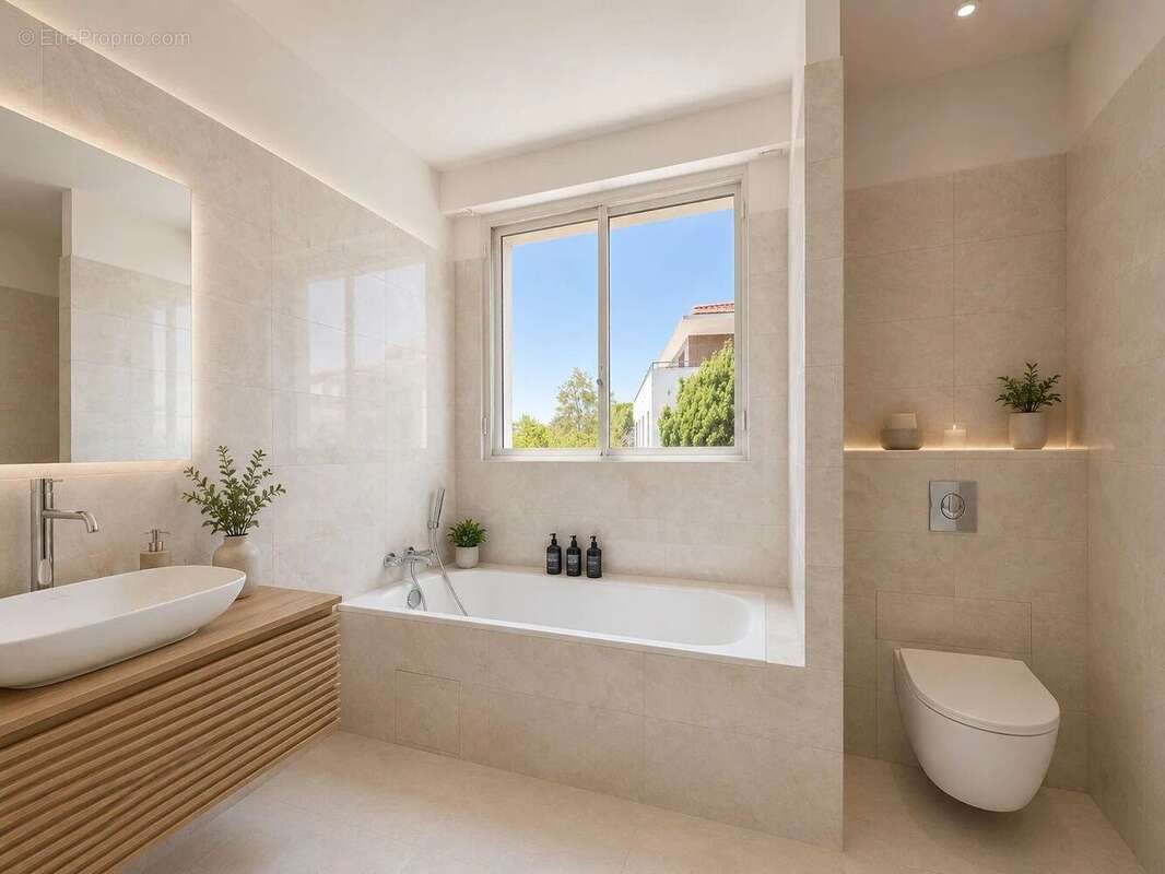 Cannes – appartement d'exception au sein d'une maison bourgeoise – 165 m² – jardin privatif de 260 m² - photo 12