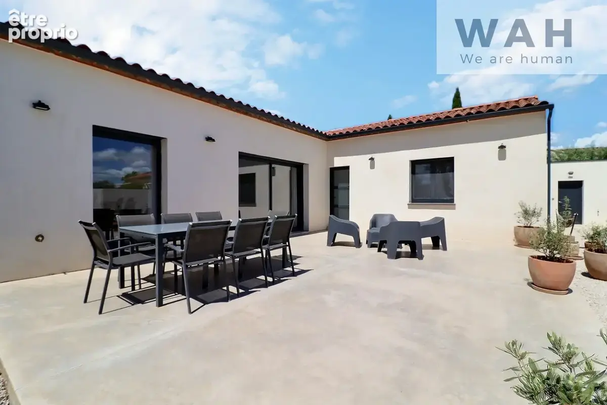 Vente villa plain-pied  5 pieces 34800 canet - photo 16