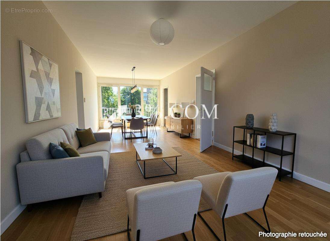 Appartement t3 de 59 m2 brun pain - photo 4