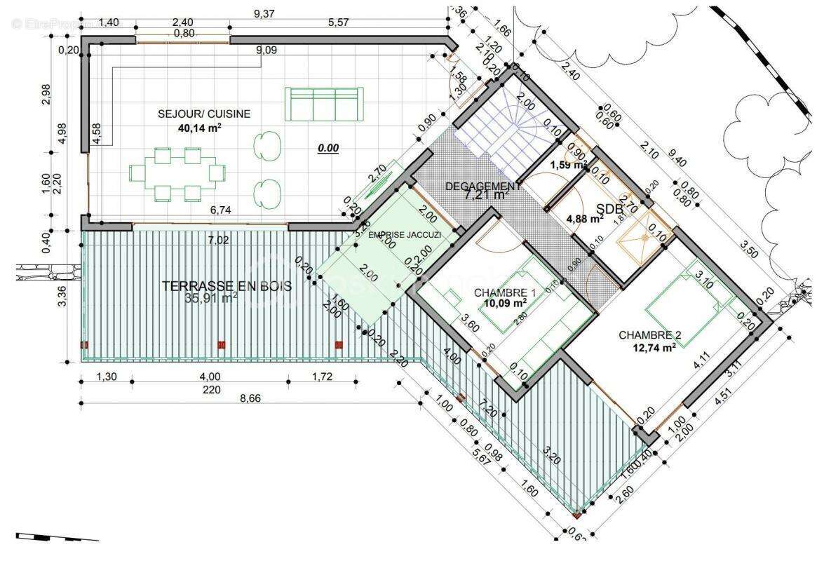 Maison à LES AVIRONS