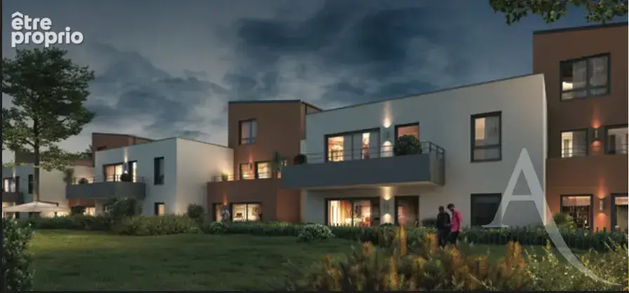 Florange appartement neuf t3 avec grande terrasse de 13,23m2 et garage - photo 8