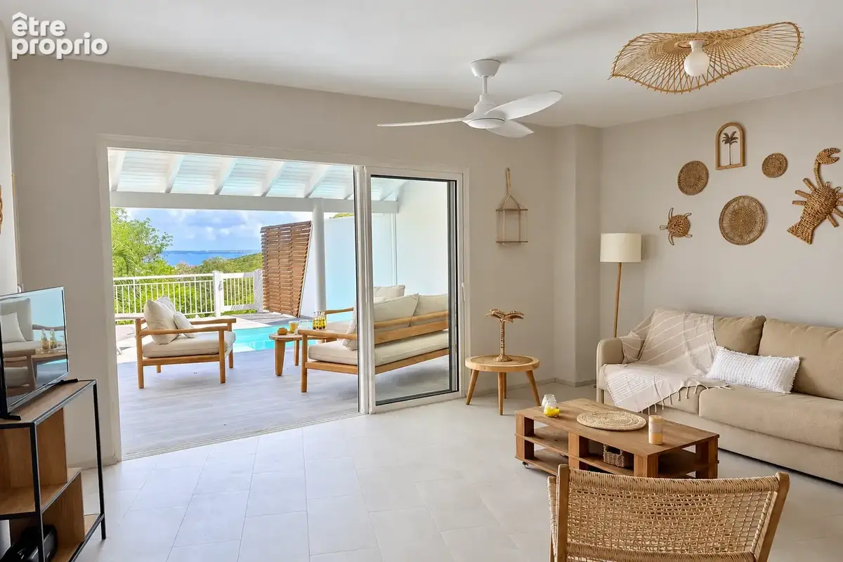 Maison T4 vue mer- 117 m2 - Anse Marcel - photo 4