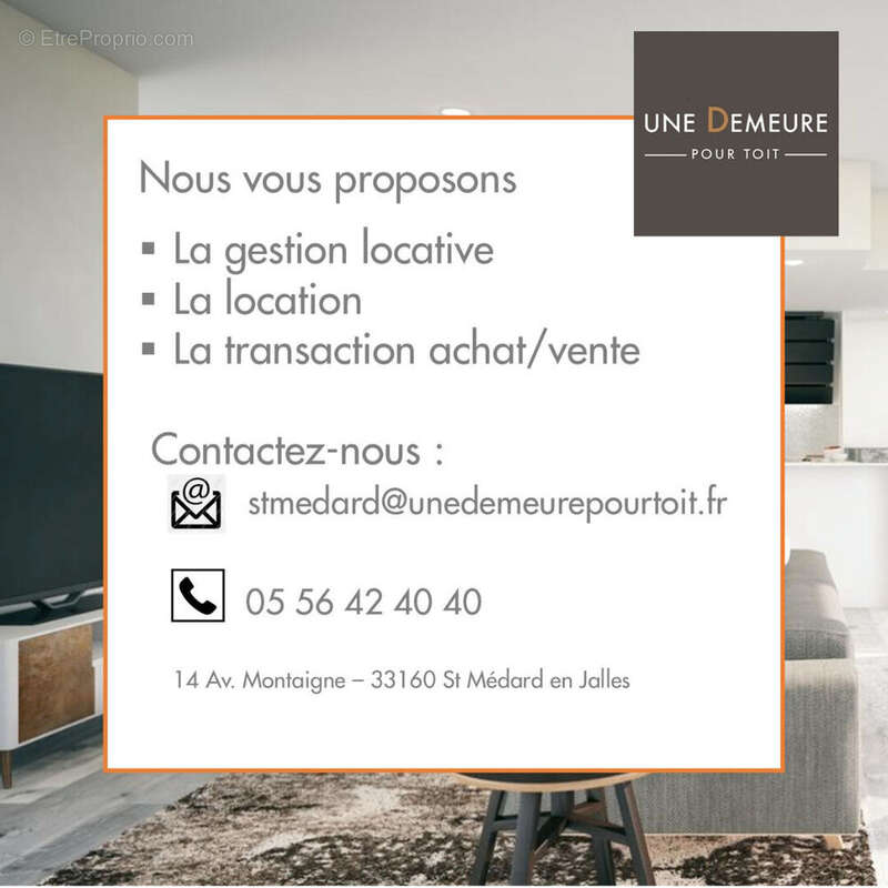 Appartement à SAINT-MEDARD-EN-JALLES