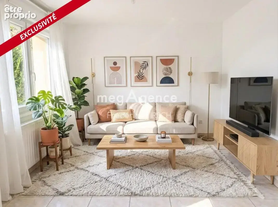 Appartement en rez-de-jardin et garage privatif - photo 1