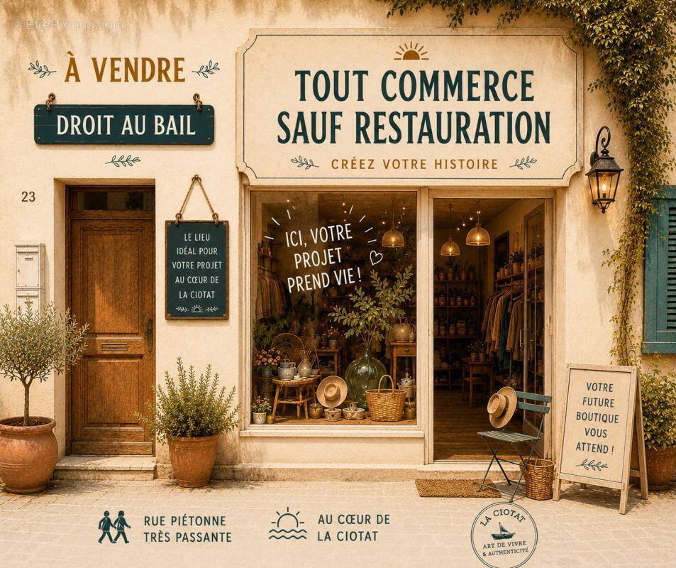 Commerce à LA CIOTAT