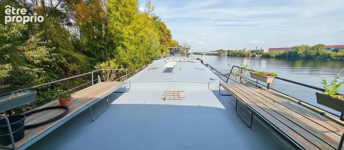 Magnifique Péniche FREYCINET 155 m2 4 chambres Pont de Bezons - photo 15