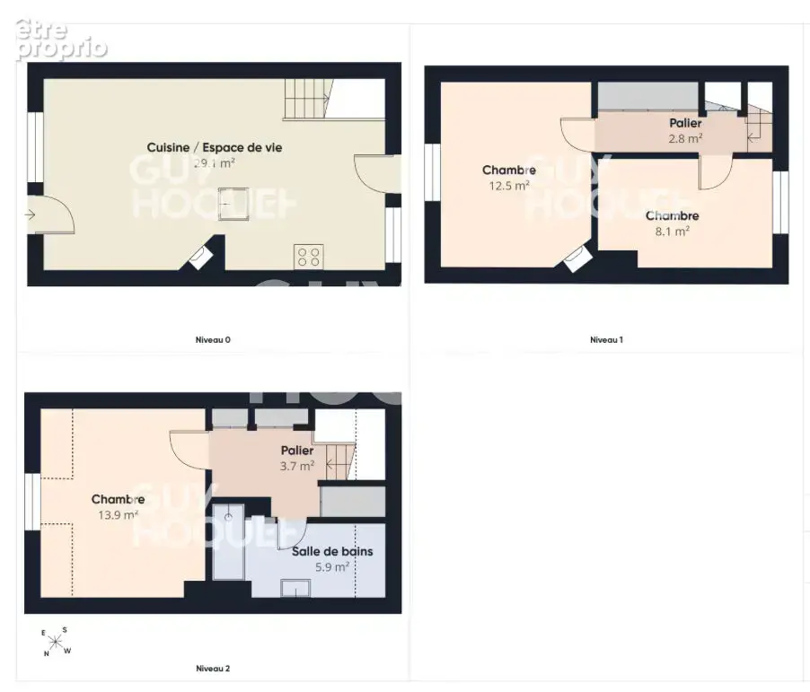 Maison Sotteville Les Rouen 4 pièce(s) 78 m2 - photo 18