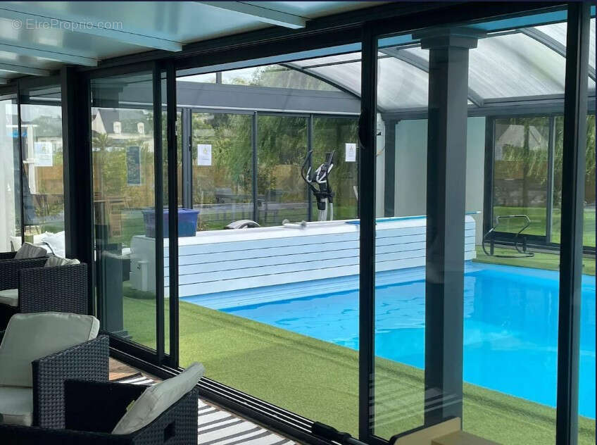 Ensemble immobilier d'exception à étel ! résidence principale & gîtes ! piscine !dpe b - photo 7
