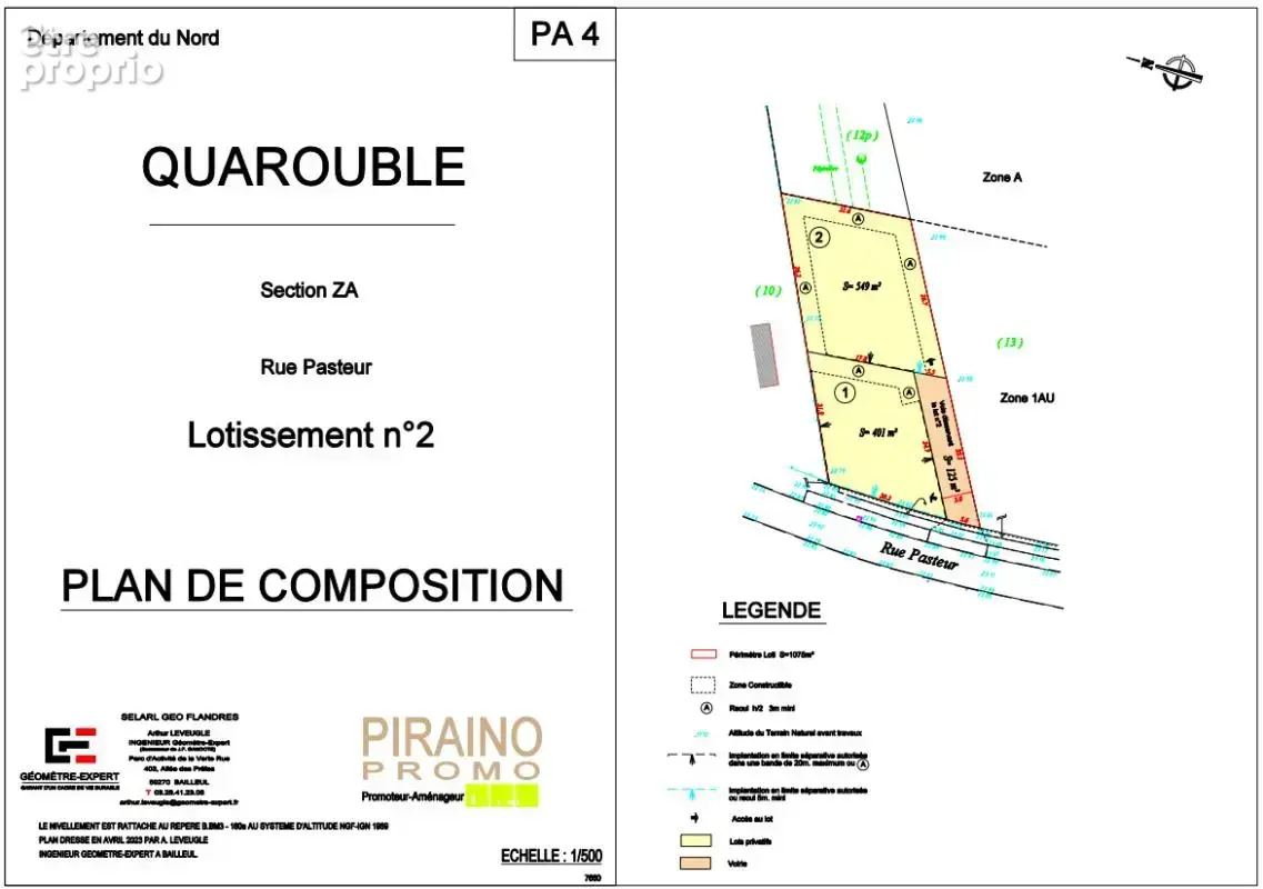 Terrain libre de construction dans un cadre paisible - photo 3