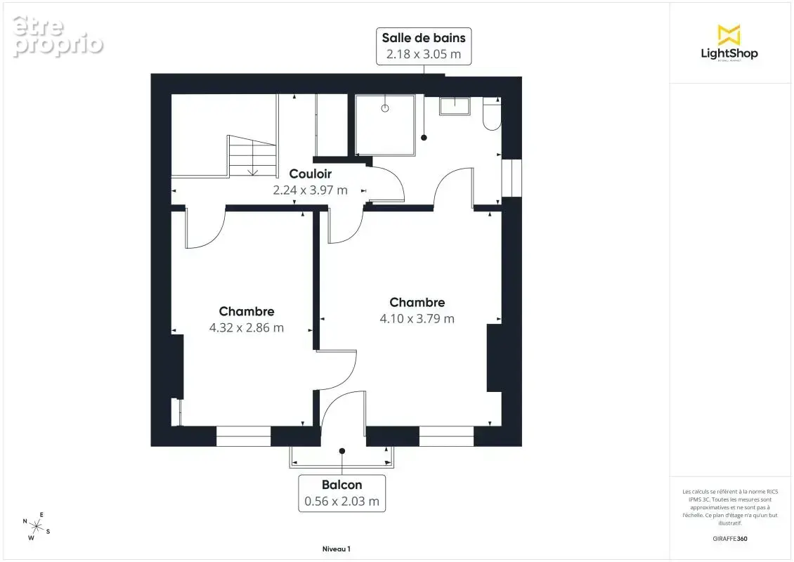 Magnifique maison de ville 3 pièces 76 m² avec terrasse rénovée - Avenue Pasteur, Floirac - photo 17