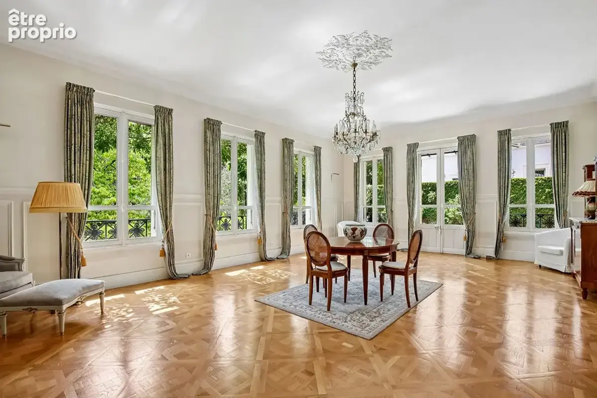 Bas de chatou - propriété de charme de 1888 - terrain paysager plein sud de 919 m² - deux habitations - photo 2