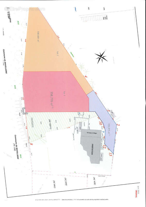 Terrain à BAVILLIERS