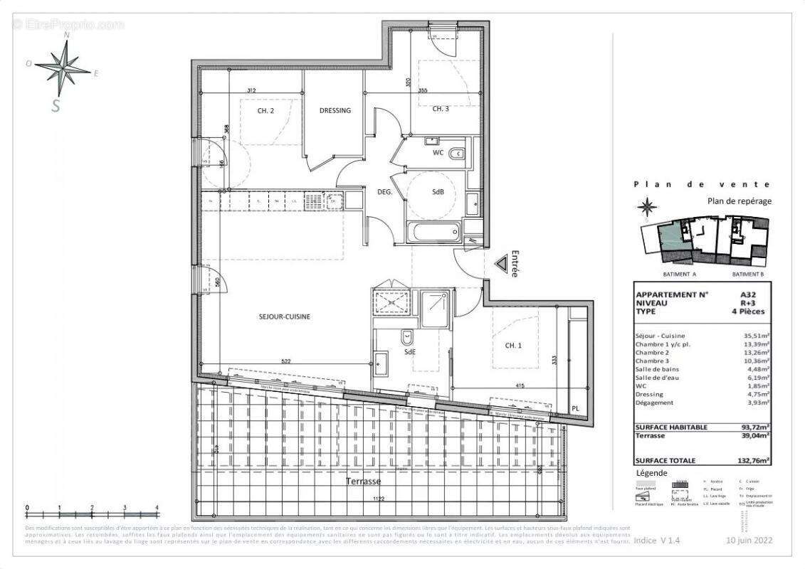 Appartement à CAP-D'AIL