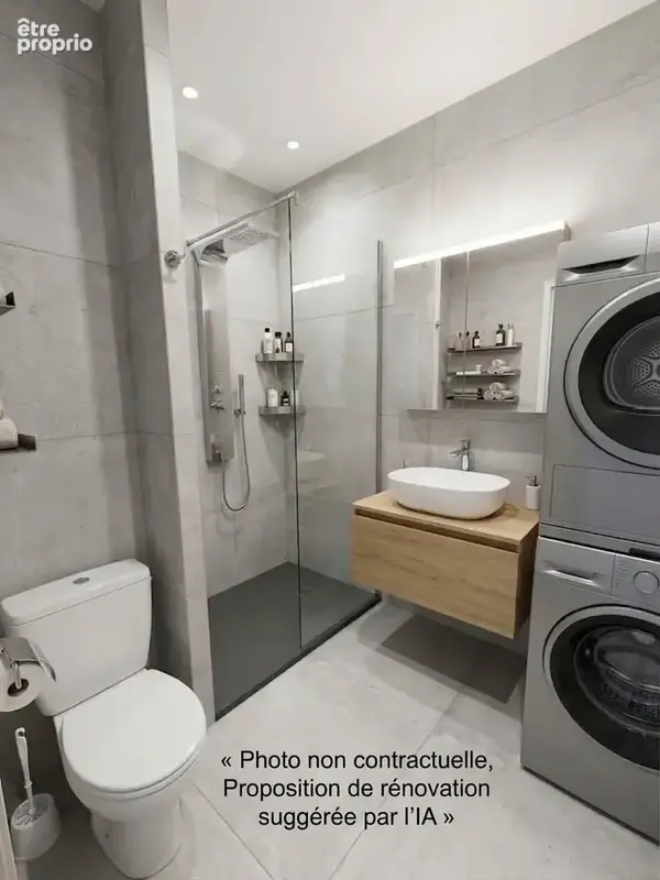 Royan - quartier du parc - appartement t1 au pied de la plage - avec garage - photo 8