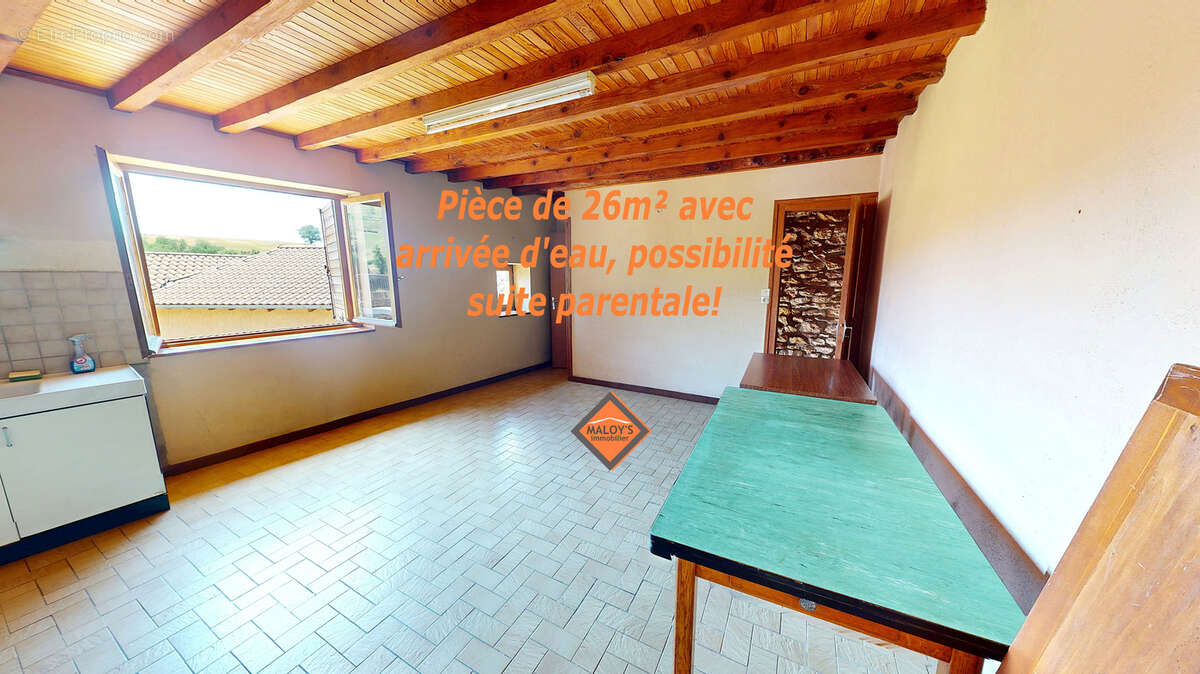 RARE! Belle bâtisse pierres dorées, 514m2 de surface totale! Enorme Potentiel, 131m2 habitables! - photo 13