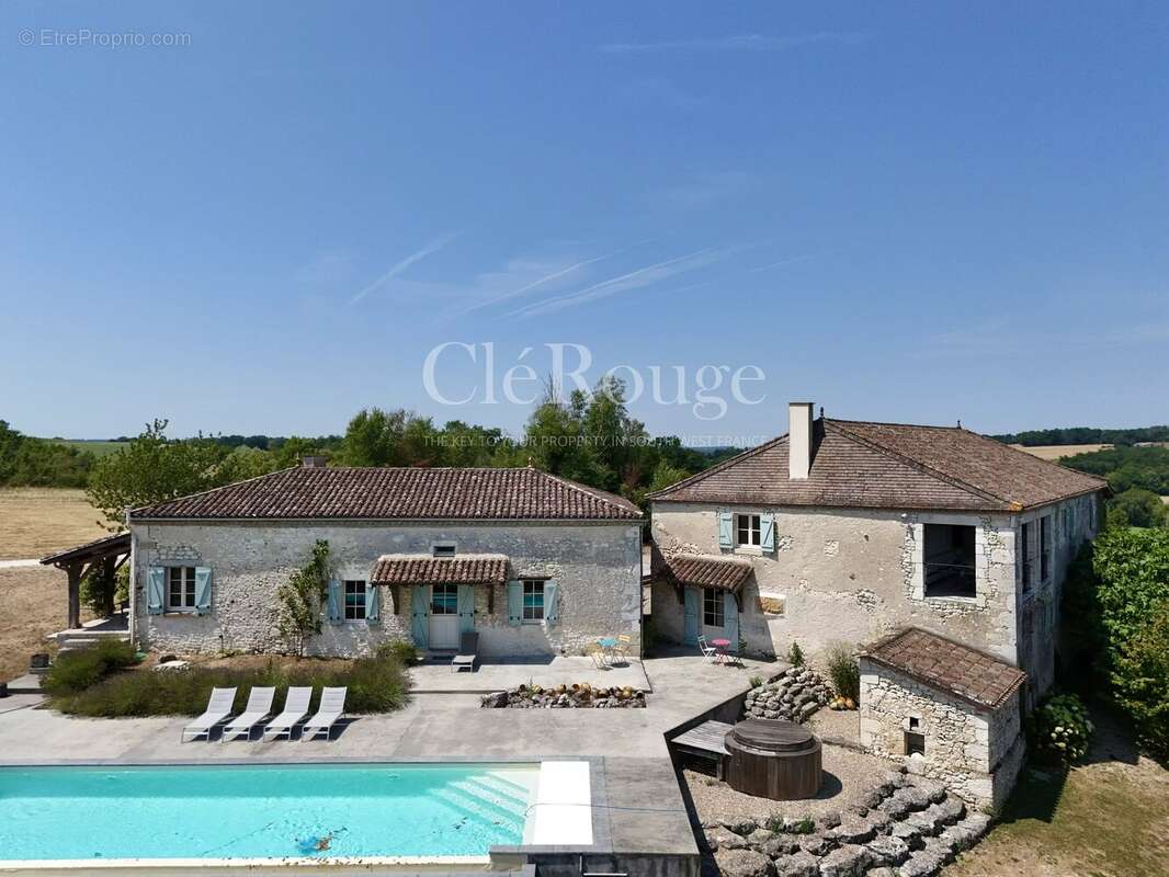 Proche d'Eymet – Ancien domaine du XVe siècle avec maison d'amis, piscine à débordement et près de 4 hectares - photo 27