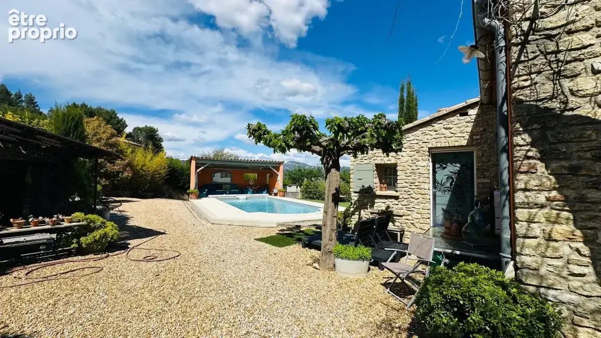 À vendre - superbe propriété villa 192m² terrain 3900m² piscine vues imprenables  mont ventoux  secteur vaison - photo 33