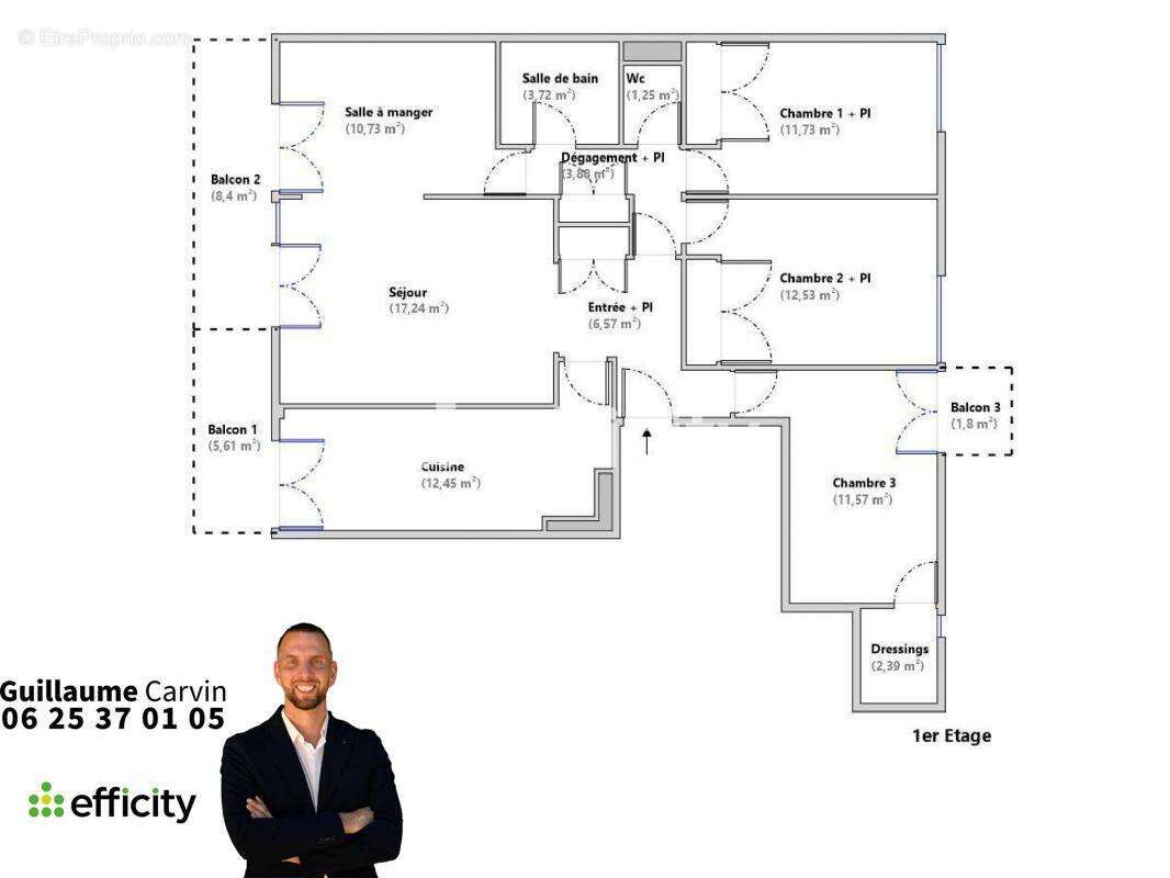 Appartement à MARSEILLE-12E