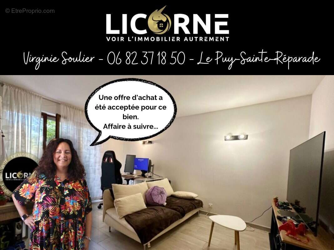 Appartement à LE PUY-SAINTE-REPARADE