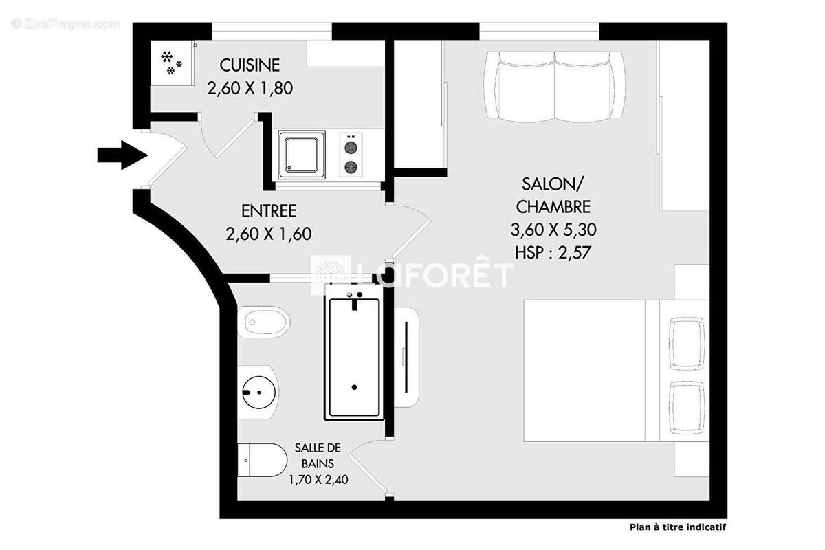 Appartement à PARIS-15E