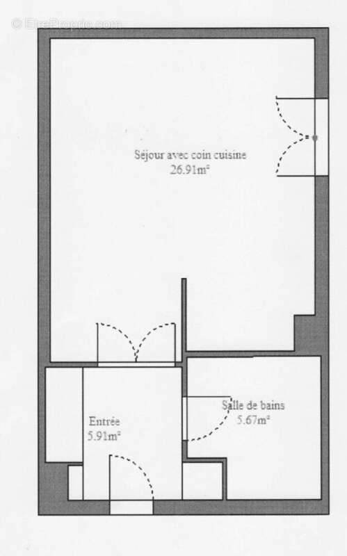 PUTEAUX/Domaine Lulli Studio de 39 m² avec cave - photo 14