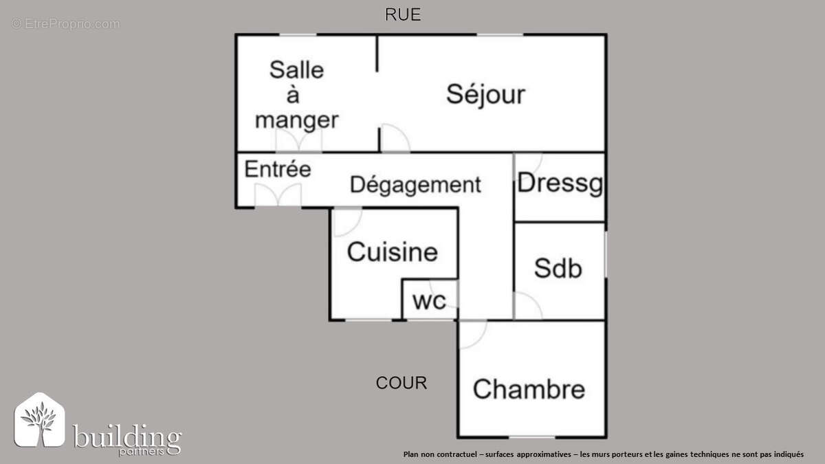 Hôtel Hyatt Paris 17ème - Appartement 3 pièces 77,16 m² - photo 2