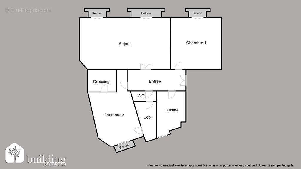 Appartement à PARIS-16E