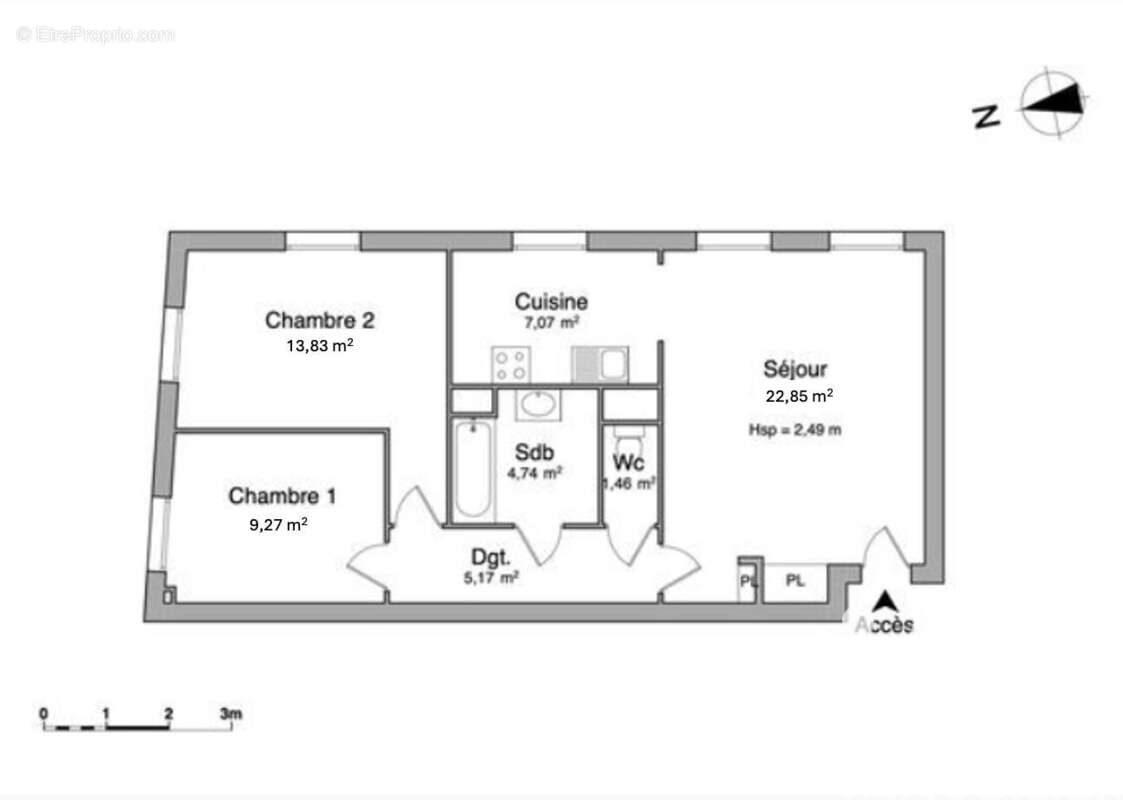 Photo 7 - Appartement à PIERREFITTE-SUR-SEINE