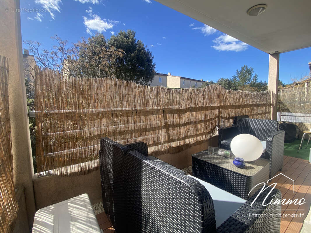 Nîmes vacquerolles   appartement t2   terrasse   2 parkings   résidence sécurisée - photo 2