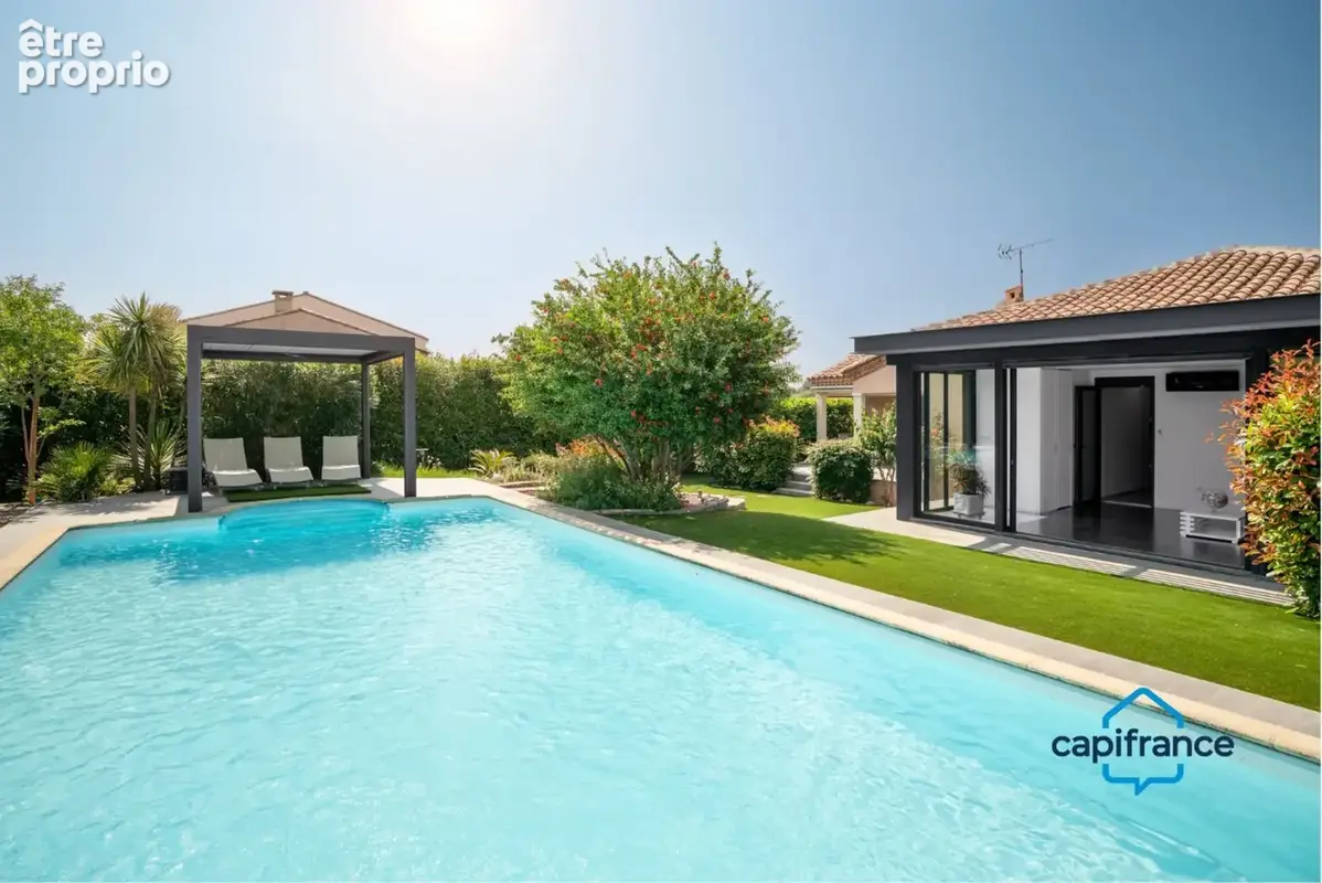 Juvignac – villa 6 pièces de plain-pied – 168,86 m² – piscine chauffée – véranda chauffée – sous-sol d’environ 160 m² - photo 2