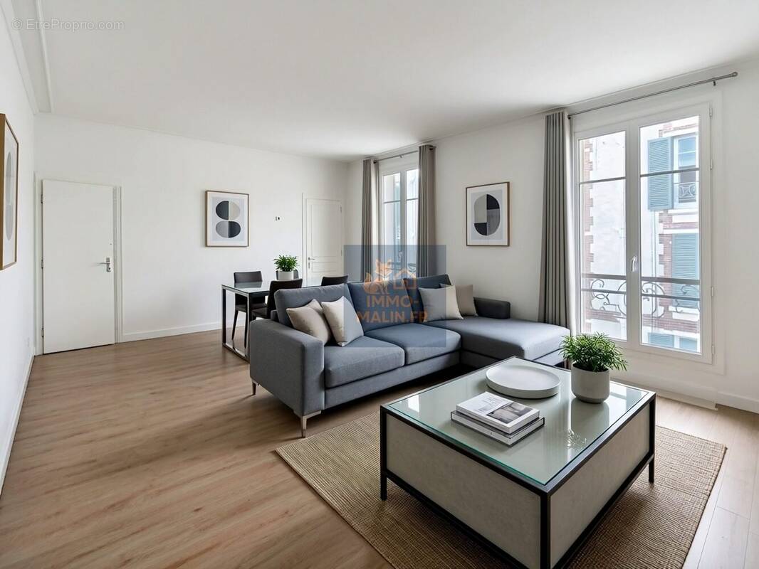Salon IA - Appartement à PARIS-18E