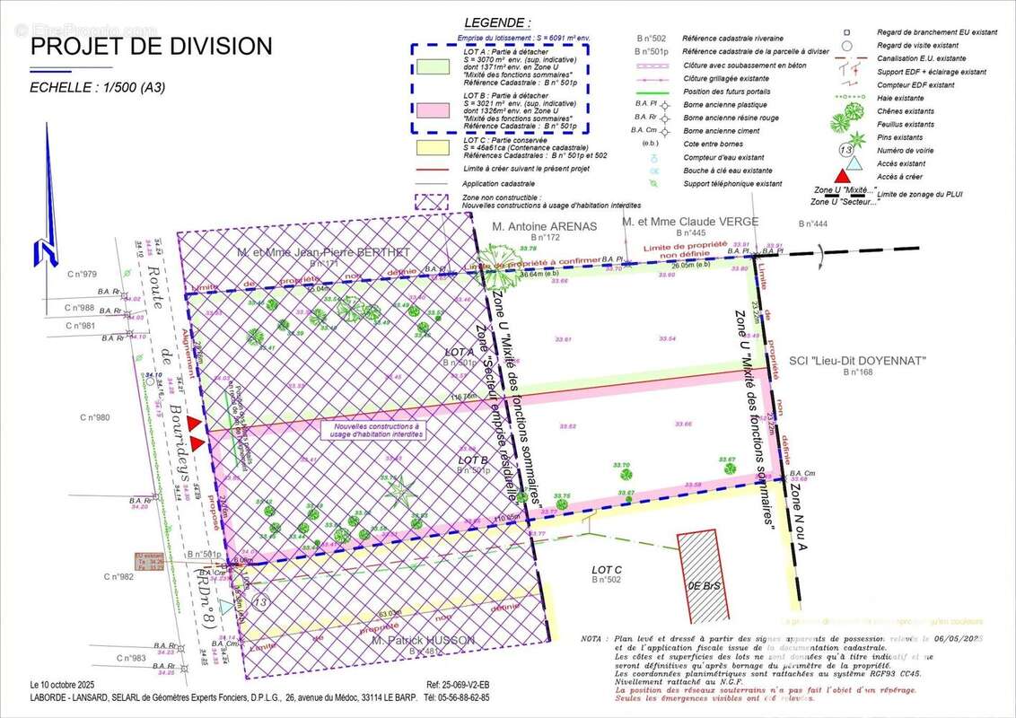 Photo 2 - Terrain à VILLANDRAUT