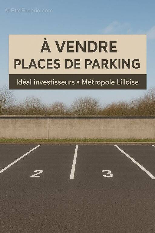 Parking à MARQUETTE-LEZ-LILLE