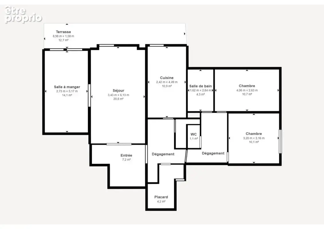 Appartement - photo 13