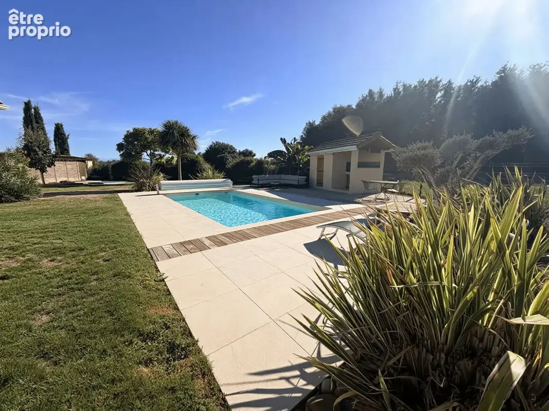 Maison T4 haut de gamme avec piscine, suite parentale et jardin paysagé   Longages - photo 14