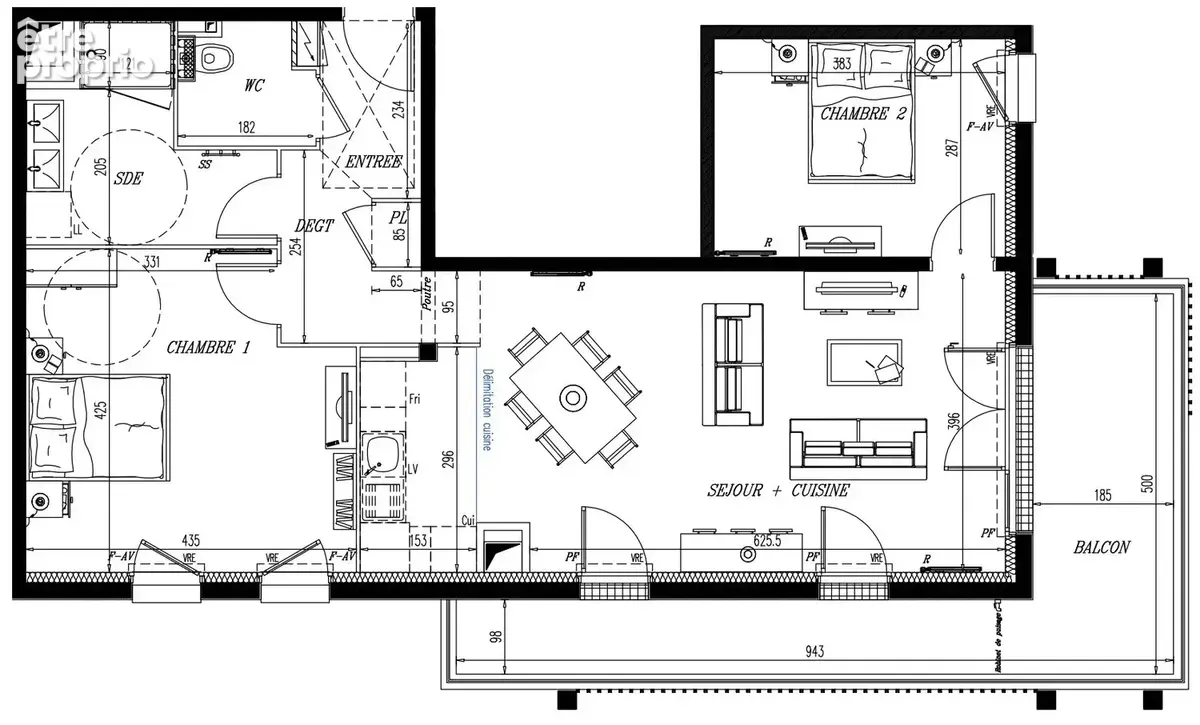Appartement 3 pièces 76 m² à vendre à Pornic (44210) - photo 3