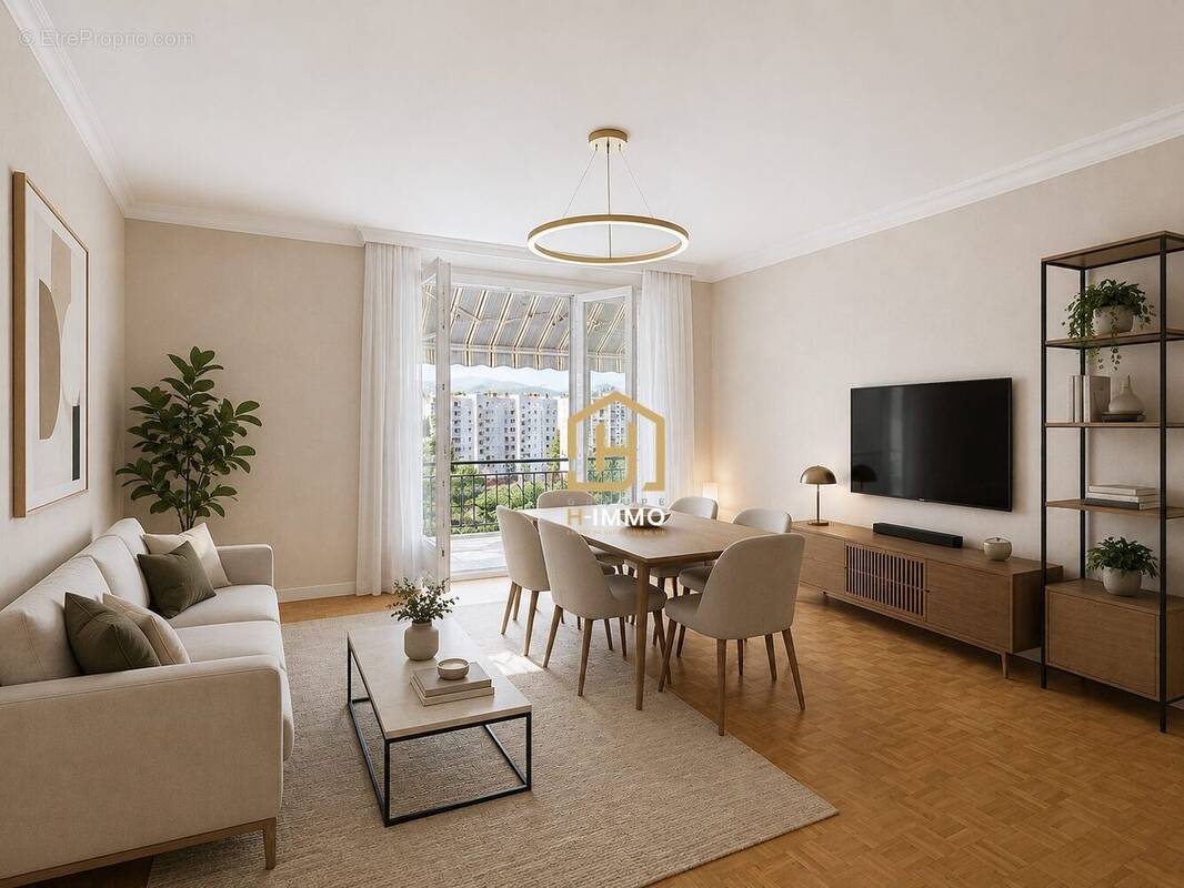 Appartement 4 pièces 99 m² · à Grenoble · 98,5 m² · 179 000 €