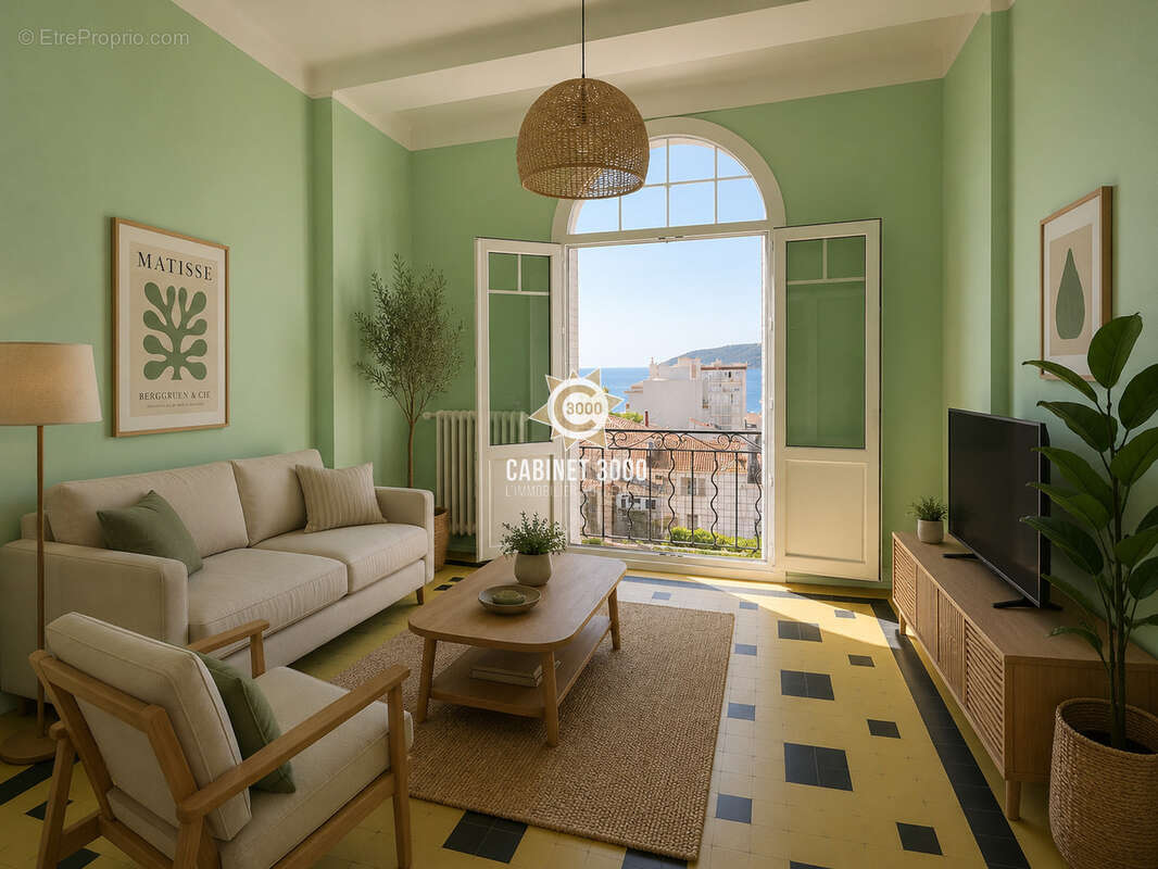 M2320 - TOULON - Le Mourillon - Appartement T3 - Vue mer - photo 2