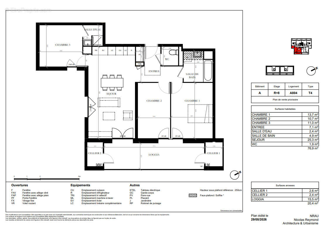 Appartement à TOULOUSE