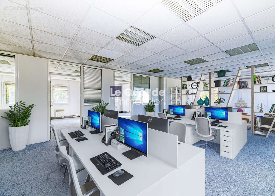 Projection projet espace coworking - Commerce à EYBENS