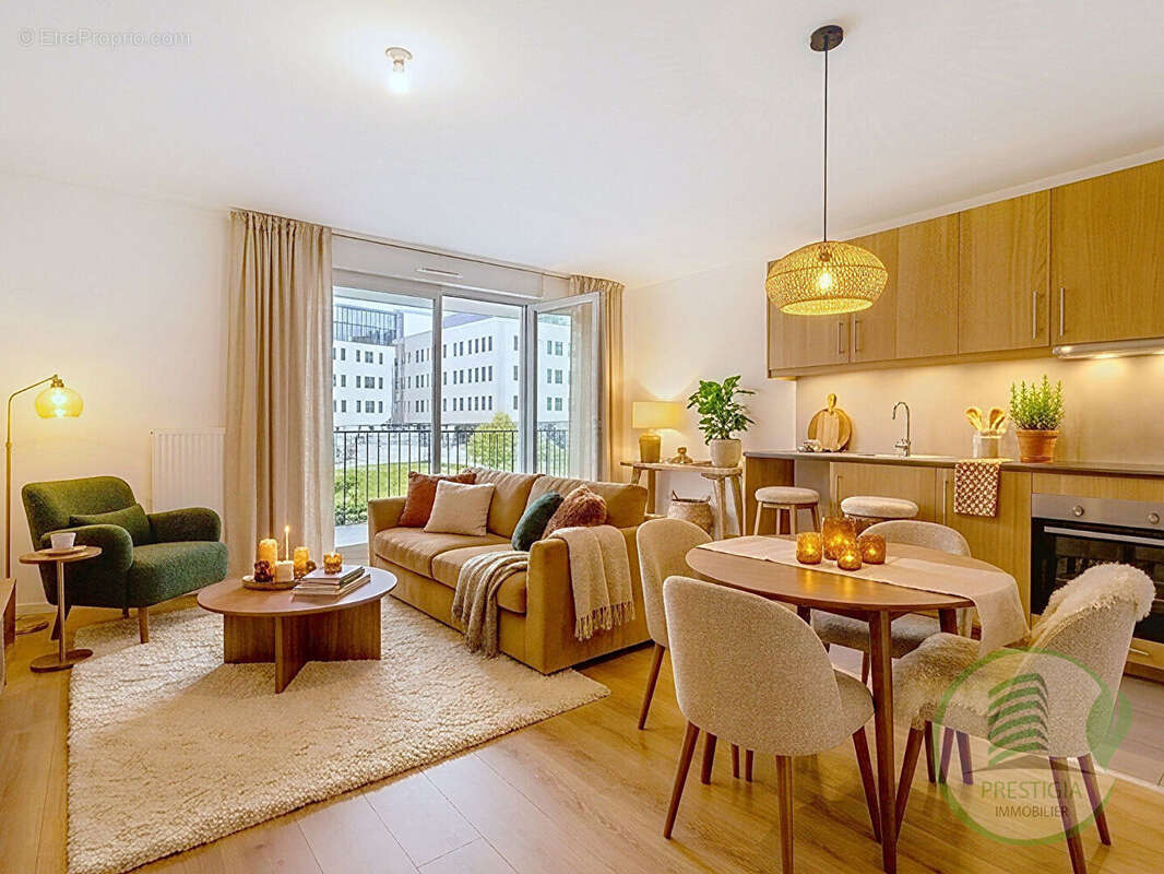À vendre reims clairmarais superbe t2 avec balcon - photo 2